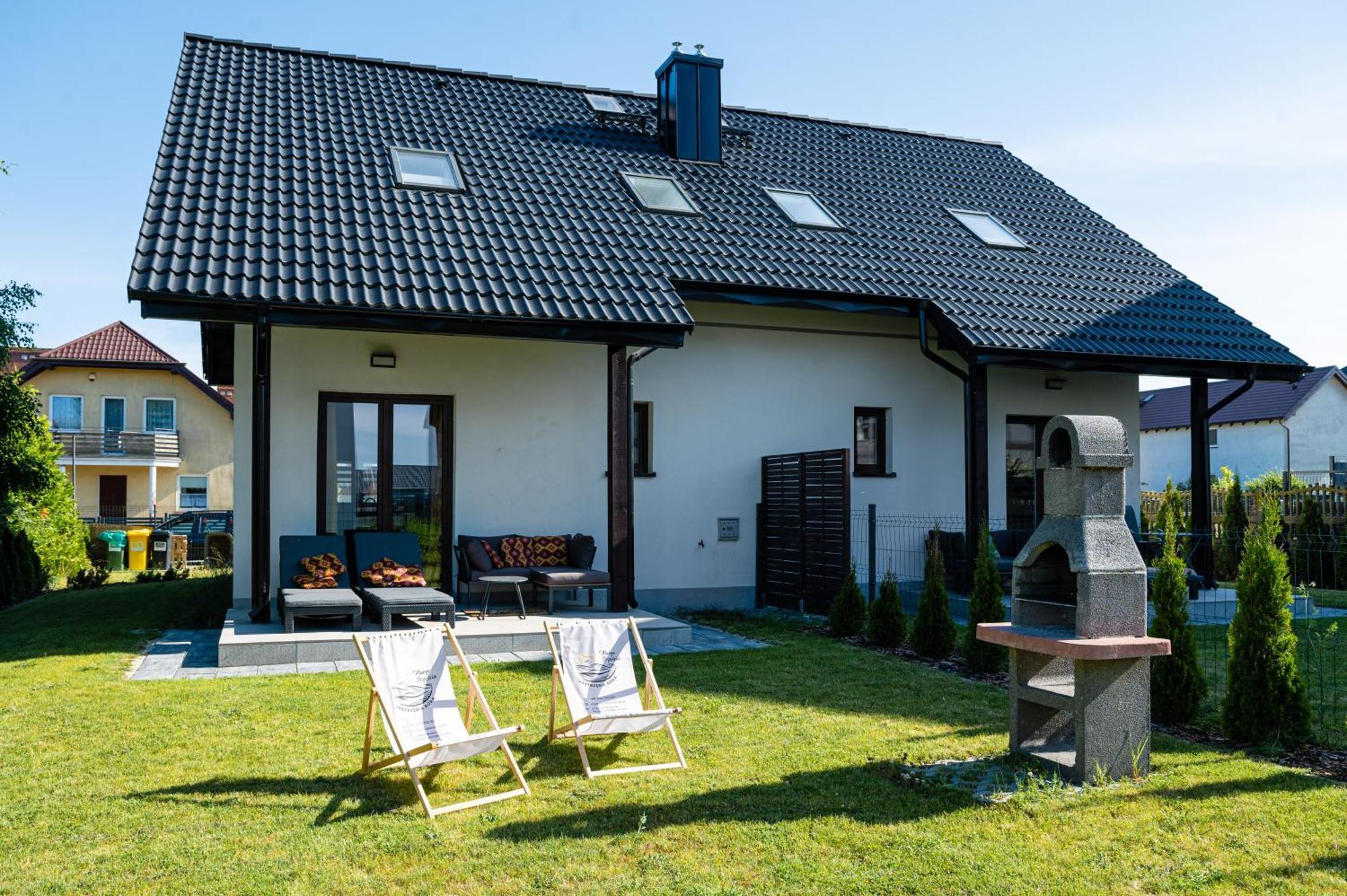 Vila Morze Szczescia Jastrzębia Góra Exteriér fotografie